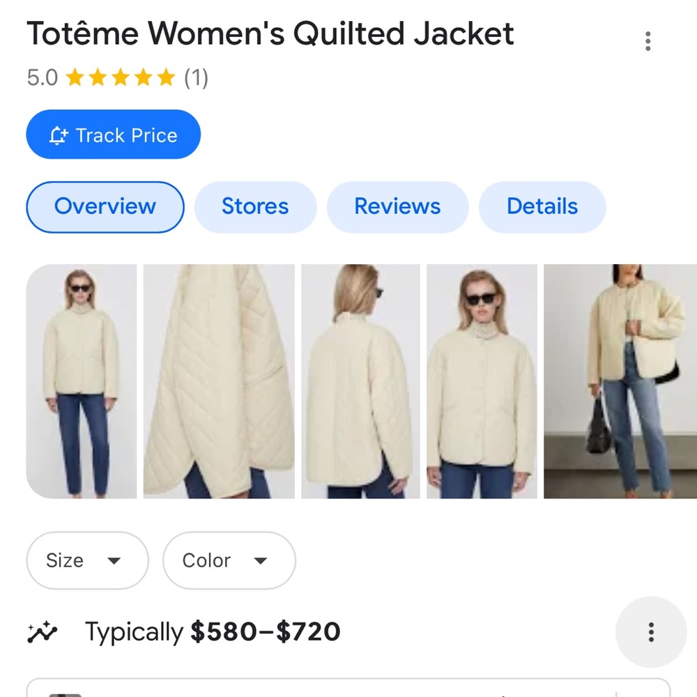 Totême Women's Quilted Jacket